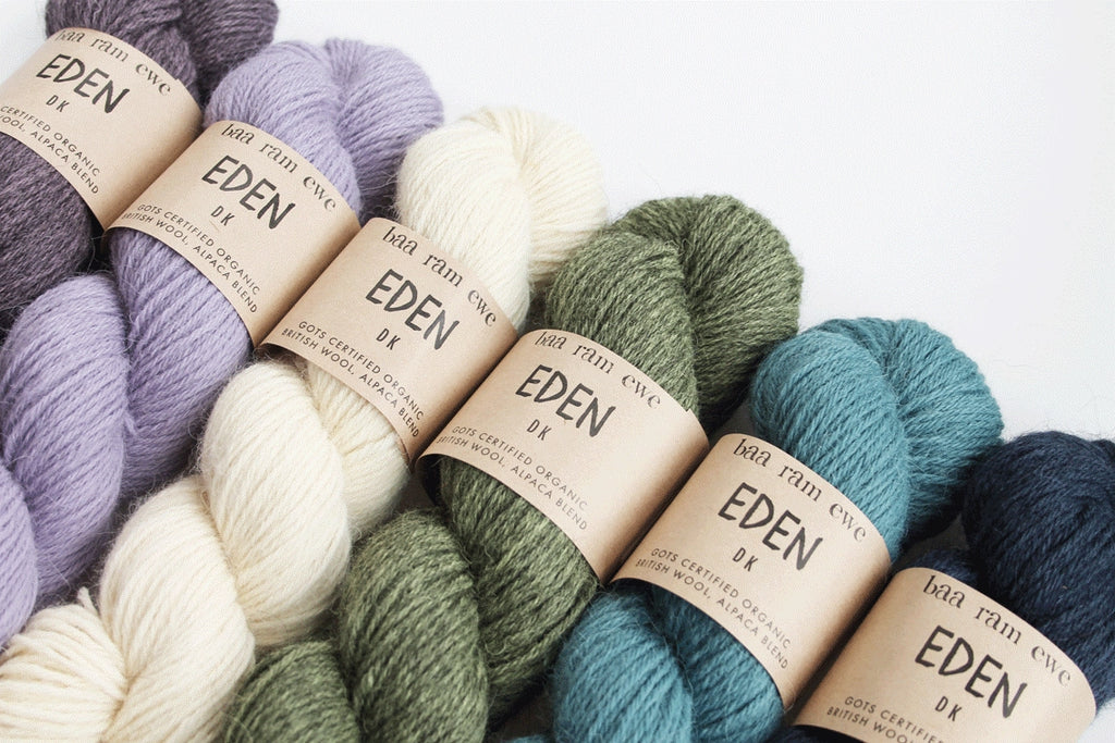 Baa Ram Ewe | Eden DK | Alpaca & Organic Wool Yarn (30/70