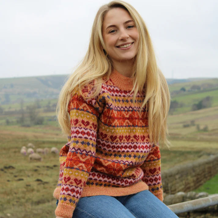 Baa Ram Ewe | Pip Colourwork | British 4 Ply Wool Yarn (25g)